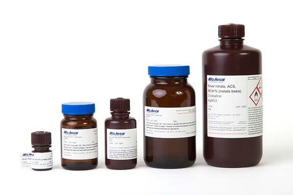 اهمیت بستهبندی و مستندات در نمکهای فلزی Alfa Aesar